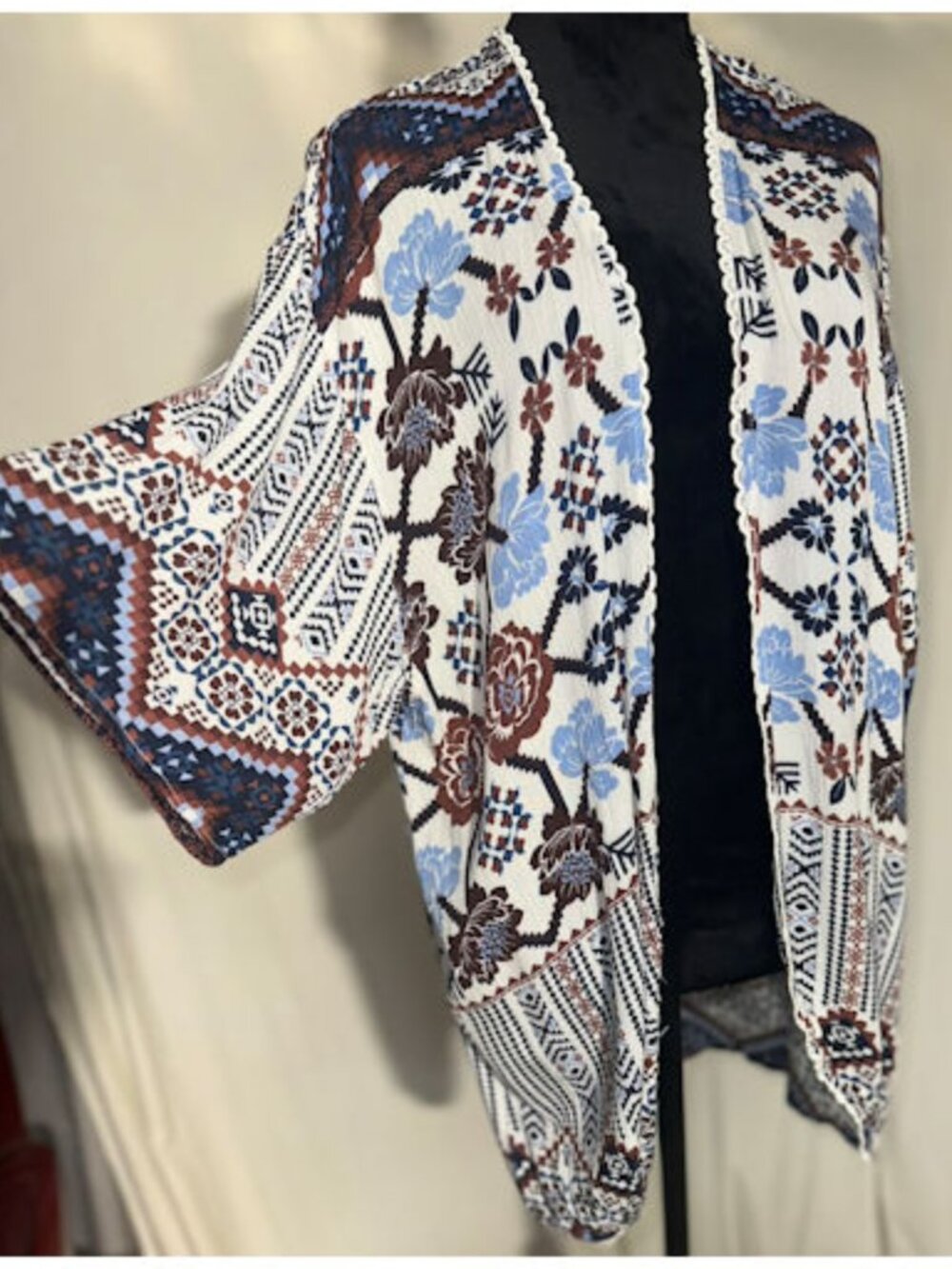 NWT Blue Rain Blouse, Small